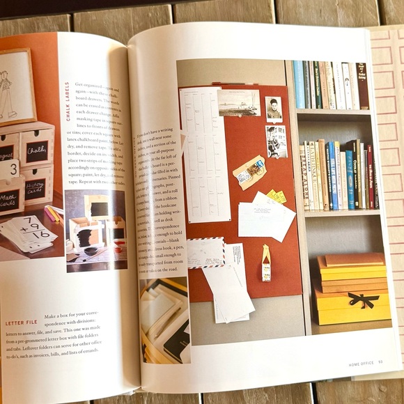 Vintage Hardcover Martha Stewart “Good Things for Organizing”, 2001 - Picture 10 of 15